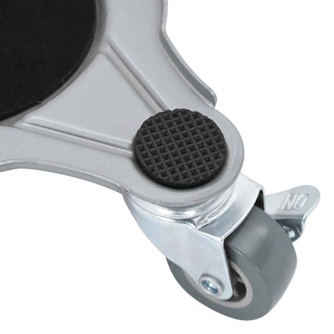 ROLKI MEBLOWE 4 SZT. Z PODNOŚNIKIEM 19X17,5X6CM STAL 1000KG