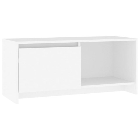 SZAFKA POD TV BIAŁA 90X35X40CM