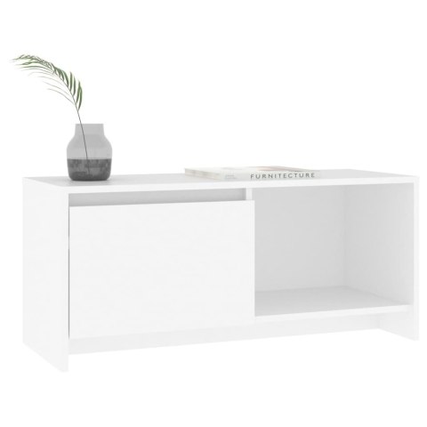 SZAFKA POD TV BIAŁA 90X35X40CM