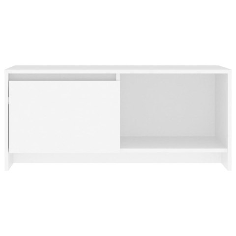 SZAFKA POD TV BIAŁA 90X35X40CM