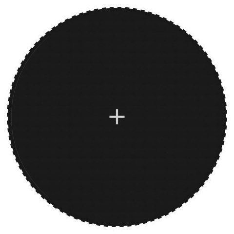 VidaXL Mata do trampoliny 4,57 m, czarna, okrągła