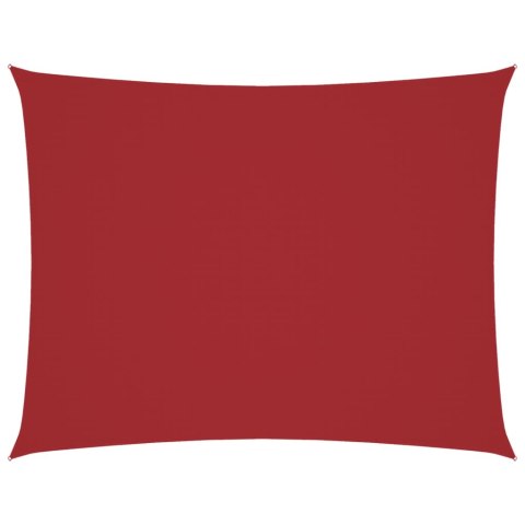 ŻAGIEL PRZECIWSŁONECZNY OGRODOWY WODOODPORNY MARKIZA TARAS 2,5X4 M CZERWONY