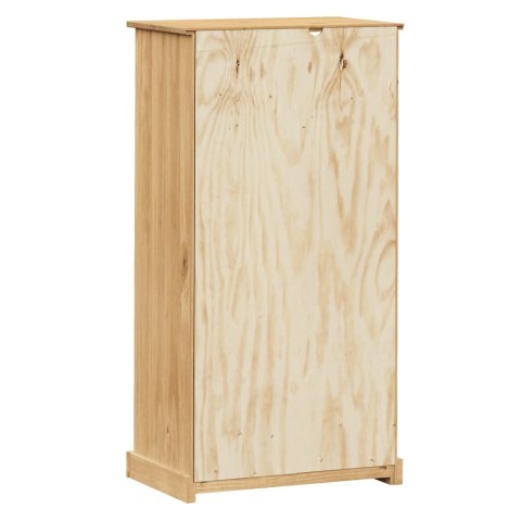 SZAFKA NA KSIĄŻKI VIGO 60X35X114,5CM LITE DREWNO SOSNOWE