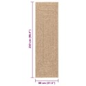 DYWAN ZIZUR 80X250CM STYLIZOWANY NA JUTOWY