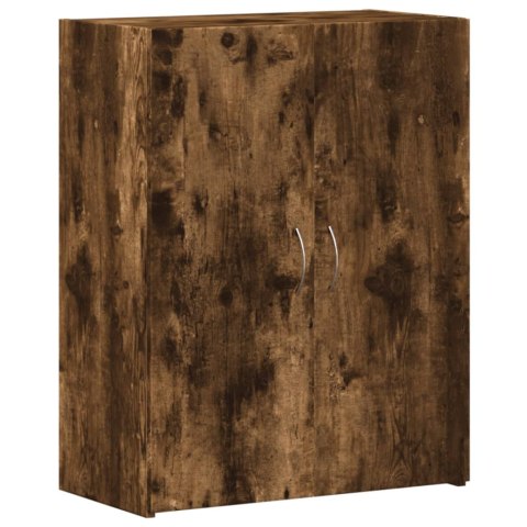 SZAFKA NA DOKUMENTY PRZYDYMIONY DĄB 60X32X77,5CM