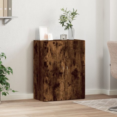 SZAFKA NA DOKUMENTY PRZYDYMIONY DĄB 60X32X77,5CM