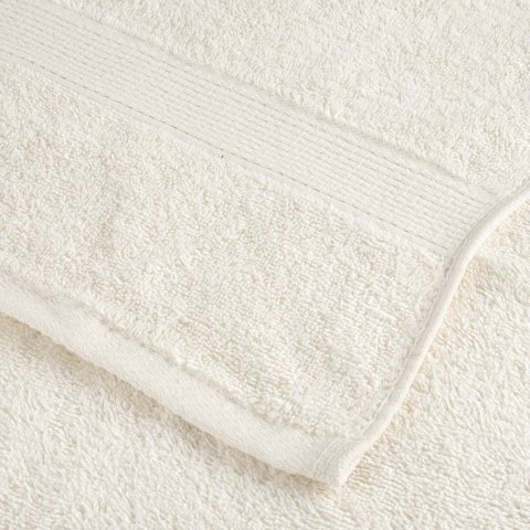 8-CZĘŚCIOWY ZESTAW RĘCZNIKÓW PREMIUM SOLUND KREMOWY 600 G/CM²