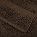 RĘCZNIKI PREMIUM SOLUND 10 SZT. BRĄZOWE 50X100CM