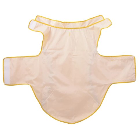 VidaXL Płaszcz przeciwdeszczowy dla psa z odblaskowymi paskami