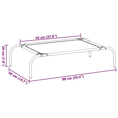 LEGOWISKO DLA PSA DO 11KG ŁÓŻKO POLOWE SKŁADANE IDEALNE NA OGRÓD DO DOMU
