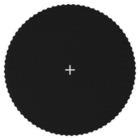 MATA DO SKAKANIA DO TRAMPOLINY 4,27M CZARNA OKRĄGŁA