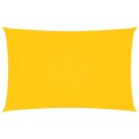 PROSTOKĄTNY ŻAGIEL OGRODOWY TKANINA OXFORD 2,5X5M ŻÓŁTY