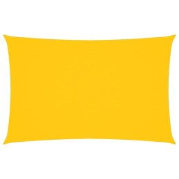 PROSTOKĄTNY ŻAGIEL OGRODOWY TKANINA OXFORD 2,5X5M ŻÓŁTY