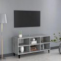 SZAFKA POD TV METALOWE NÓŻKI SZARY DĄB SONOMA 103,5X30X50CM