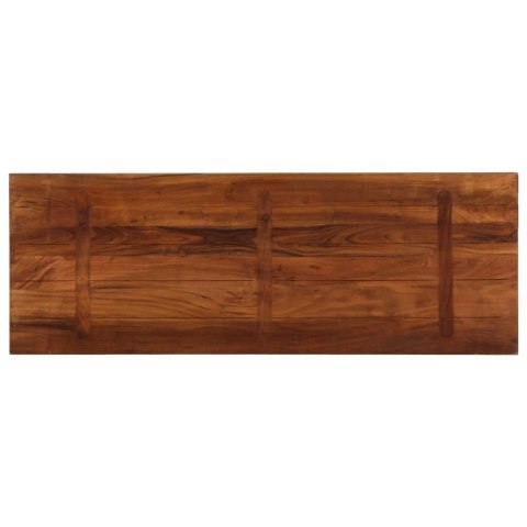 BLAT STOŁU 140X50X3,8CM PROSTOKĄTNY LITE DREWNO Z ODZYSKU