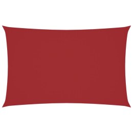ŻAGIEL PRZECIWSŁONECZNY OGRODOWY WODOODPORNY MARKIZA TARAS 2X5 M CZERWONY