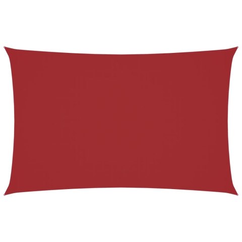 ŻAGIEL PRZECIWSŁONECZNY OGRODOWY WODOODPORNY MARKIZA TARAS 2X5 M CZERWONY