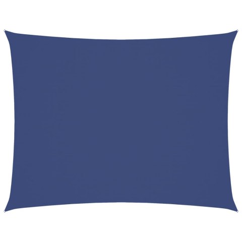 ŻAGIEL PRZECIWSŁONECZNY OGRODOWY WODOODPORNY MARKIZA TARAS 5X6 M NIEBIESKI