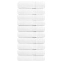 RĘCZNIKI PREMIUM SOLUND 10 SZT. BIAŁE 70X140CM 600 G/CM²