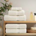 RĘCZNIKI PREMIUM SOLUND 10 SZT. KREMOWE 50X100CM 600 G/CM²