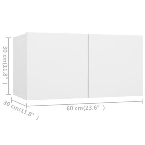 4-CZ. ZESTAW SZAFEK TV BIAŁY