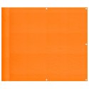 PARAWAN BALKONOWY POMARAŃCZOWY 90X1000CM 100% POLIESTER OXFORD