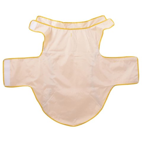 VidaXL Płaszcz przeciwdeszczowy dla psa z odblaskowymi paskami