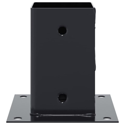 PODSTAWY SŁUPKÓW STAL OCYNK NA ALTANY PORĘCZE OGRODZENIA 12 SZT. 91X91MM