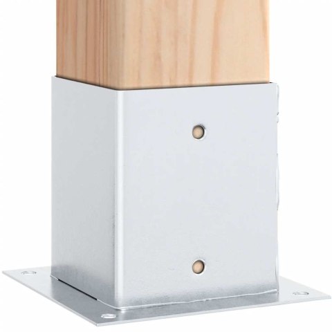 PODSTAWY SŁUPKÓW STAL OCYNK NA ALTANY PORĘCZE OGRODZENIA 12 SZT.