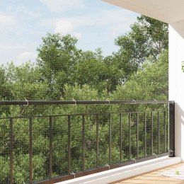 SIATKA NA BALKON DLA KOTA PTAKI GOŁĘBIE PRZEZROCZYSTA OCZKO 30MM 3X2M