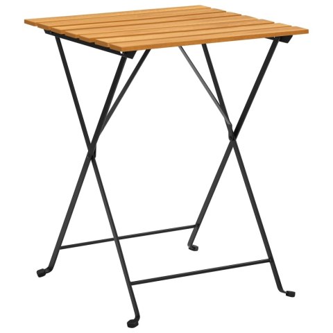 STOLIK BISTRO 55X54X71CM LITE DREWNO AKACJOWE