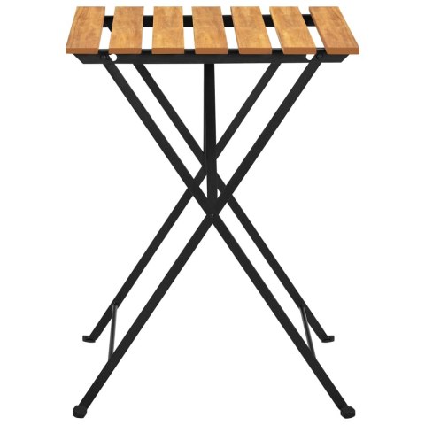 STOLIK BISTRO 55X54X71CM LITE DREWNO AKACJOWE
