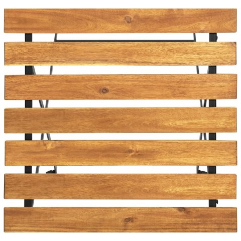 STOLIK BISTRO 55X54X71CM LITE DREWNO AKACJOWE