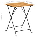 STOLIK BISTRO 55X54X71CM LITE DREWNO AKACJOWE