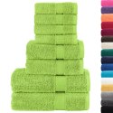 8-CZĘŚCIOWY ZESTAW RĘCZNIKÓW PREMIUM SOLUND ZIELONY 600 G/CM²