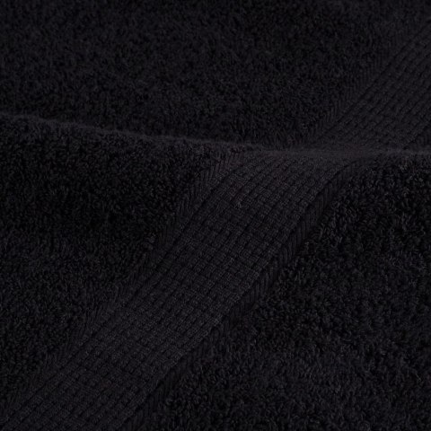 12-CZĘŚCIOWY ZESTAW RĘCZNIKÓW PREMIUM SOLUND CZARNY 600 G/CM²