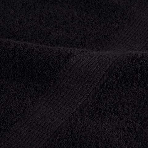 6-CZĘŚCIOWY ZESTAW RĘCZNIKÓW PREMIUM SOLUND CZARNY 600 G/CM²