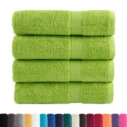 RĘCZNIKI PREMIUM SOLUND 4 SZT. ZIELONE 70X140CM 600 G/CM²