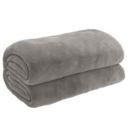 KOC OBCIĄŻENIOWY Z POSZEWKĄ SZARY 122X183CM 5KG TKANINA