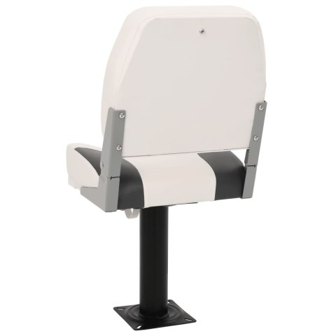 SKŁADANE SIEDZISKO DO ŁODZI 2-CZ. Z NISKIM OPARCIEM I PASEM