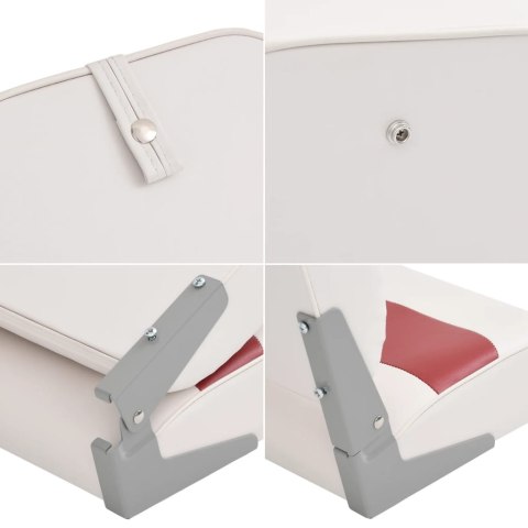 SKŁADANE SIEDZISKA DO ŁODZI 4-CZ. Z WYSOKIM OPARCIEM