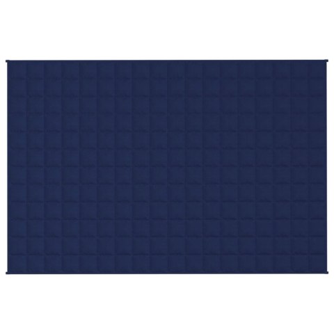 KOC OBCIĄŻENIOWY NIEBIESKI 120X180CM 5KG TKANINA