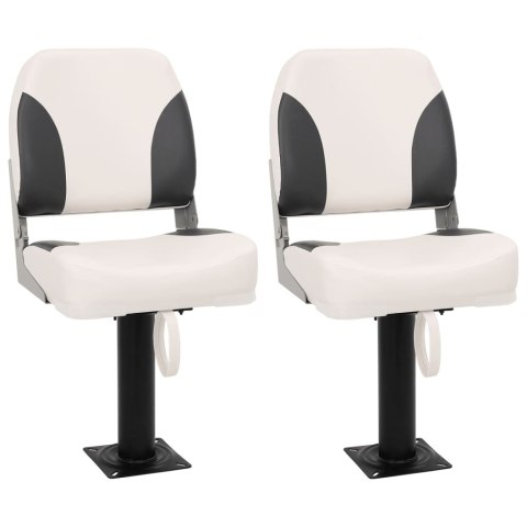 SKŁADANE SIEDZISKA DO ŁODZI 4-CZ. Z NISKIM OPARCIEM