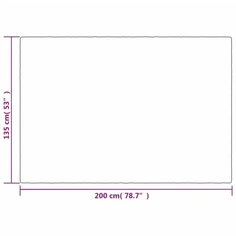 KOC OBCIĄŻENIOWY Z POSZEWKĄ SZARY 135X200CM 10KG TKANINA
