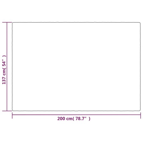 KOC OBCIĄŻENIOWY Z POSZEWKĄ SZARY 137X200CM 10KG TKANINA