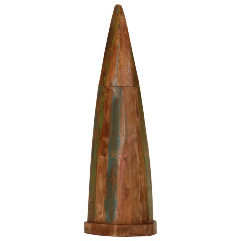 DREWNIANA SZAFKA W KSZTAŁCIE ŁÓDKI 39X27X127CM DREWNO