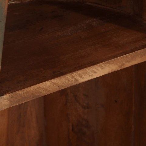 DREWNIANA SZAFKA W KSZTAŁCIE ŁÓDKI 39X27X127CM DREWNO