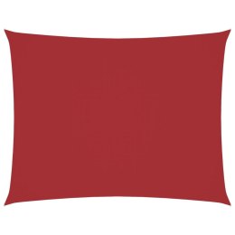 ŻAGIEL PRZECIWSŁONECZNY OGRODOWY WODOODPORNY MARKIZA TARAS 3X4,5M CZERWONY