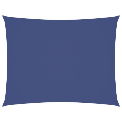 ŻAGIEL PRZECIWSŁONECZNY OGRODOWY WODOODPORNY MARKIZA TARAS 3X4,5M NIEBIESKI