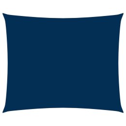 PROSTOKĄTNY ŻAGIEL PRZECIWSŁONECZNY WODOODPORNY OGRODOWY MARKIZA TARAS 3X5M NIEBIESKI